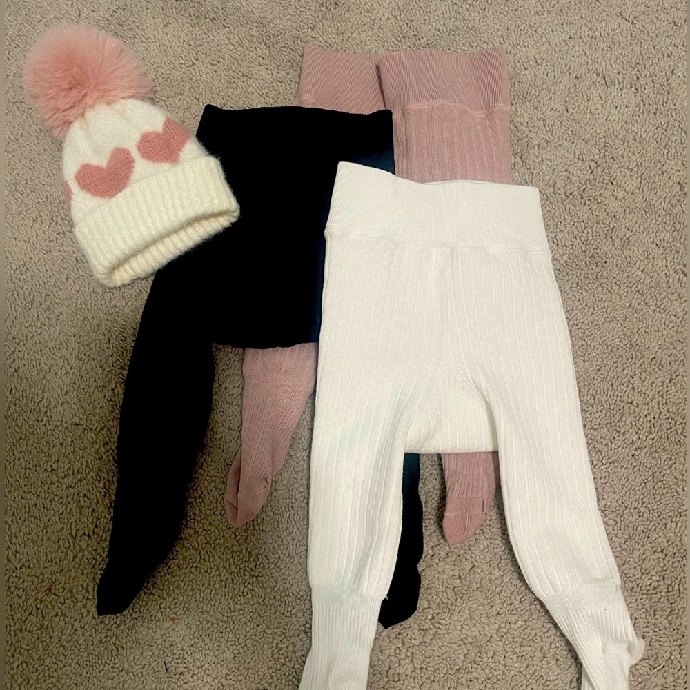 Winter tights and hat
